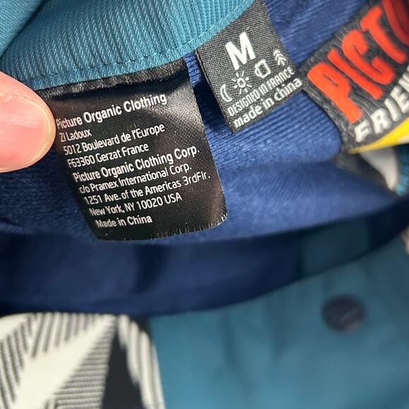 Picture Organic Clothing Friends Line Treva Snow‎ Ski Pants Women’s Size Medium - Picture 4 of 10